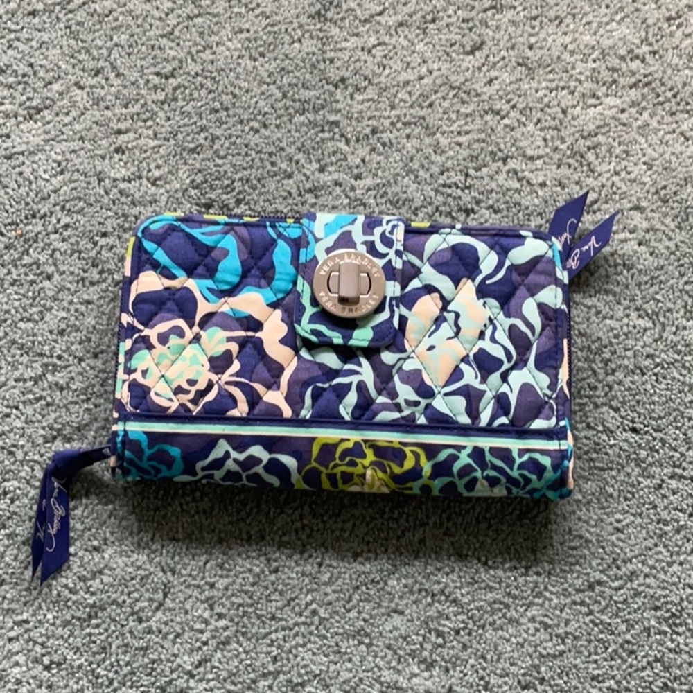 Floral Quilted Wallet